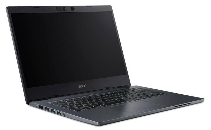 Notebook Acer TravelMate P4 šedý modrý
