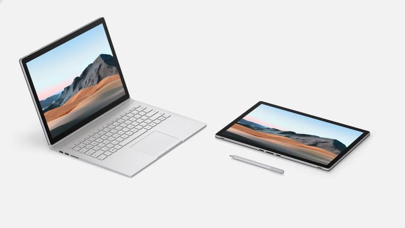 Notebook Microsoft Surface Book 3 stříbrný