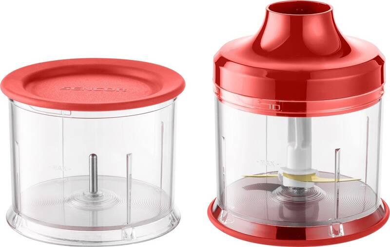 Ponorný mixér Sencor SHB 4464RD-EUE3 červený