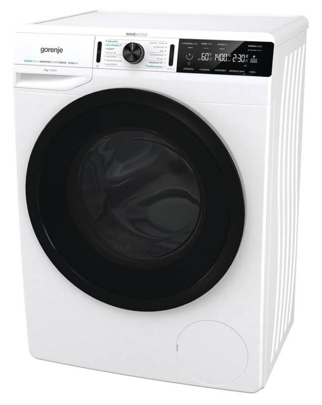 Pračka Gorenje Advanced W2A74SDS bílá, Pračka, Gorenje, Advanced, W2A74SDS, bílá