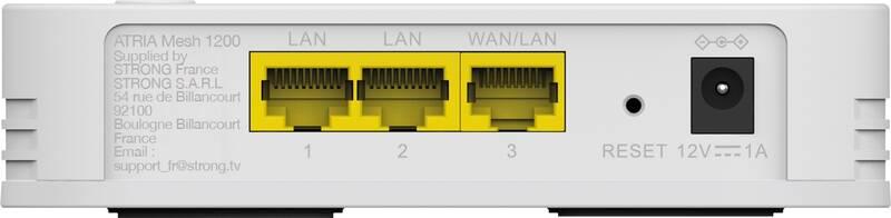 Přístupový bod Strong ATRIA Wi-Fi Mesh Home Kit 1200 - sada bílý, Přístupový, bod, Strong, ATRIA, Wi-Fi, Mesh, Home, Kit, 1200, sada, bílý