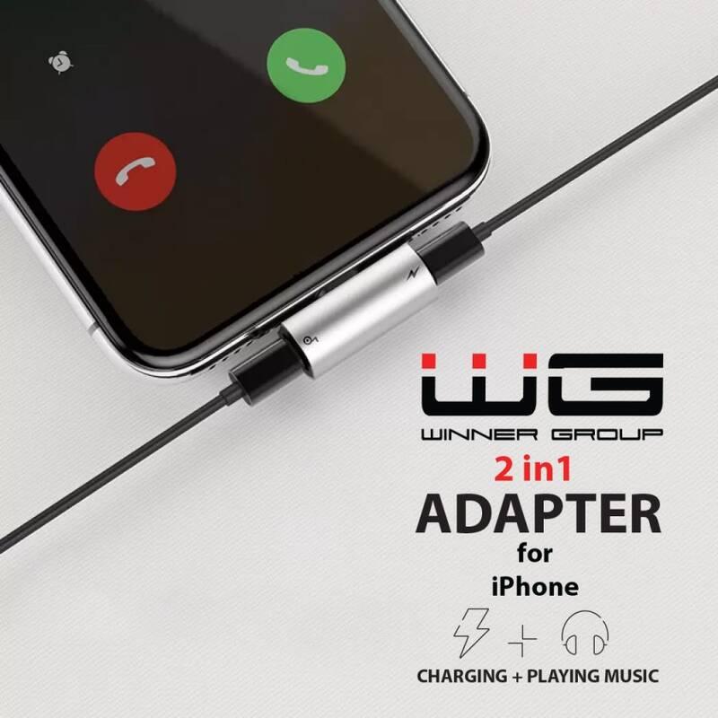 Redukce WG Lightning 2x Lightning stříbrná