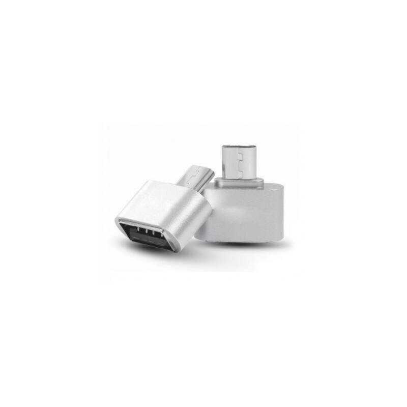 Redukce WG USB 2.0 Micro USB stříbrná