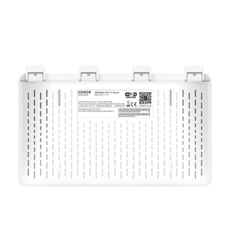 Router Honor 3 Wi-Fi 6 Plus bílý