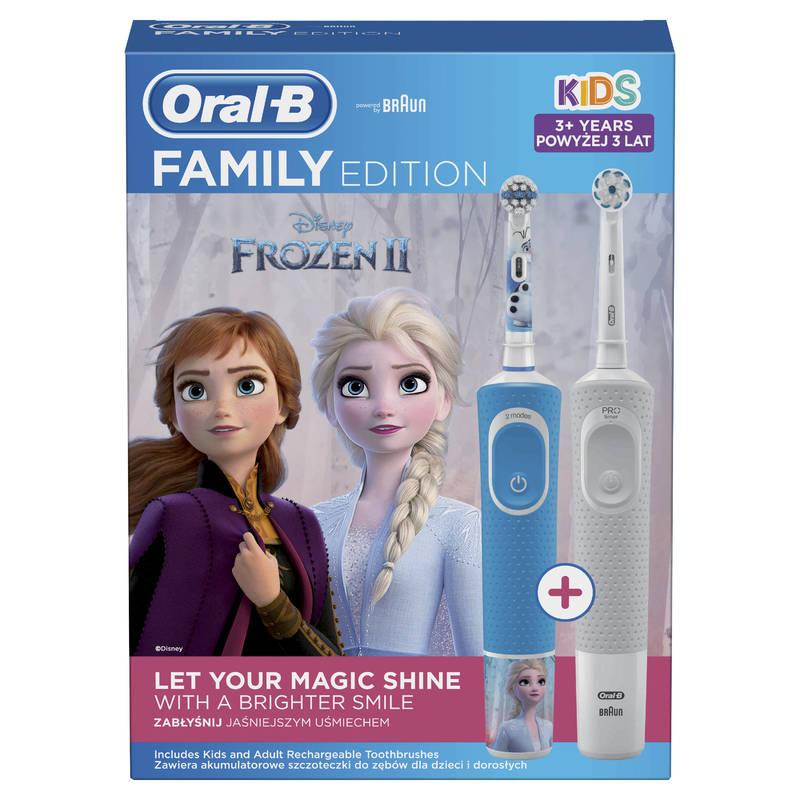 Set zubních kartáčků Oral-B Vitality 100 D100 Vitality Sensi White D100 Kids Frozen II