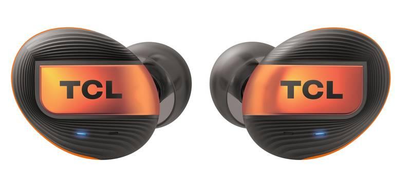 Sluchátka TCL ACTV500TWS černá oranžová, Sluchátka, TCL, ACTV500TWS, černá, oranžová