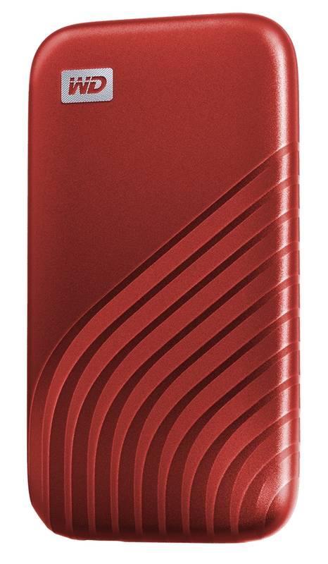 SSD externí Western Digital My Passport SSD 1TB červený