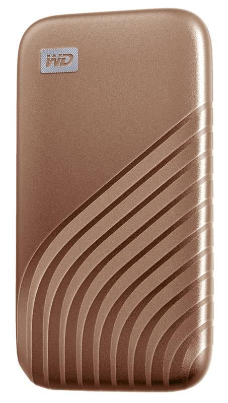 SSD externí Western Digital My Passport SSD 500GB zlatý