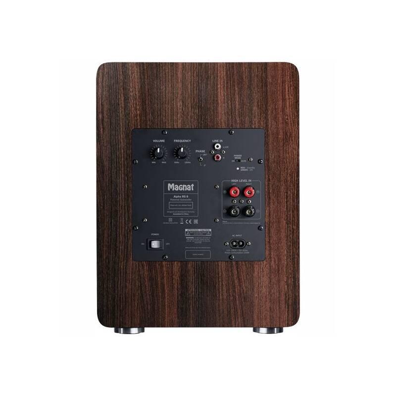 Subwoofer Magnat Alpha RS 8 hnědý
