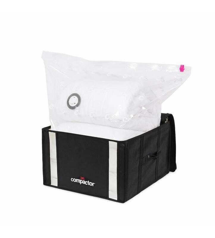 Vakuový úložný box s pouzdrem Compactor 3D Black Edition RAN8945