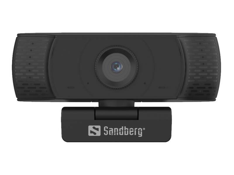 Webkamera Sandberg Webcam Office 1080p černá