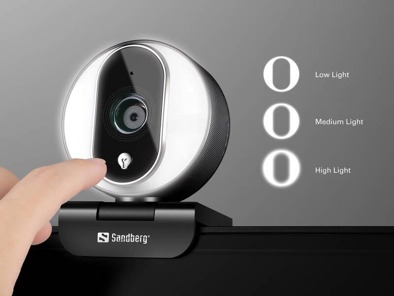 Webkamera Sandberg Webcam Streamer Pro černá, Webkamera, Sandberg, Webcam, Streamer, Pro, černá