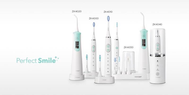 Zubní kartáček Concept Perfect Smile ZK4000 bílý, Zubní, kartáček, Concept, Perfect, Smile, ZK4000, bílý
