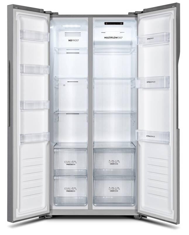 Americká lednice Gorenje NRS8182KX