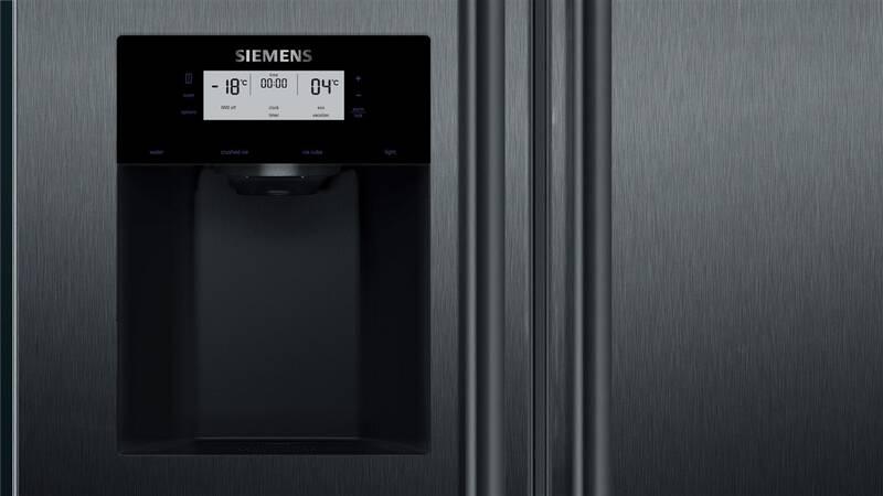 Americká lednice Siemens iQ700 KA92DHXFP černá