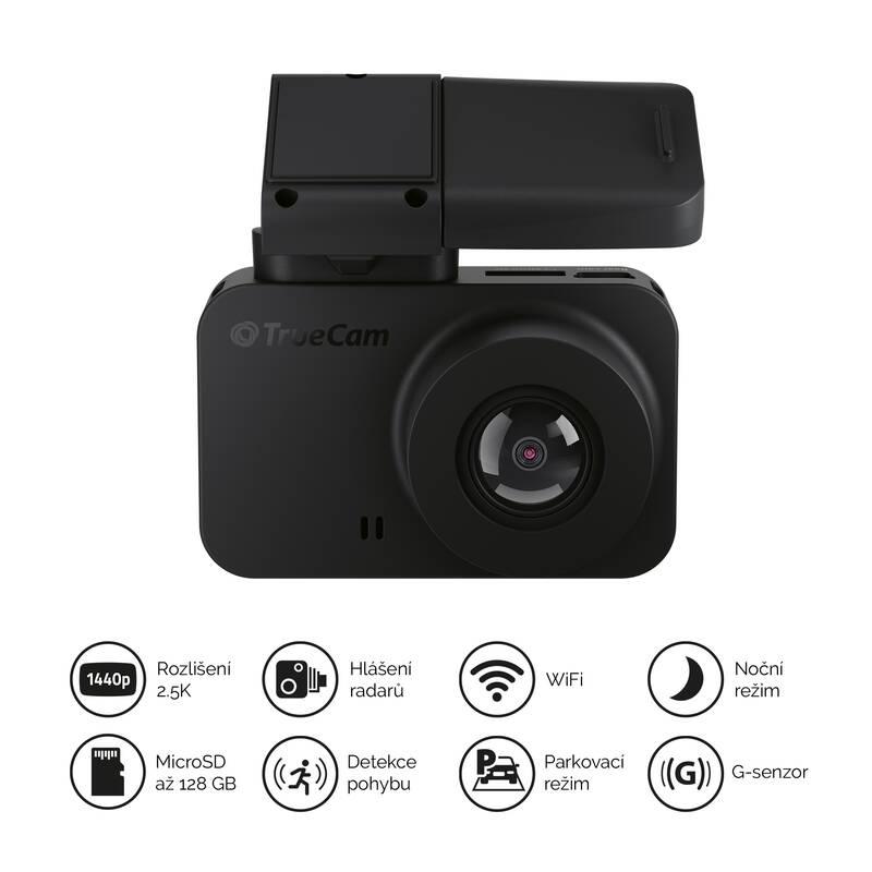 Autokamera TrueCam M9 GPS černá