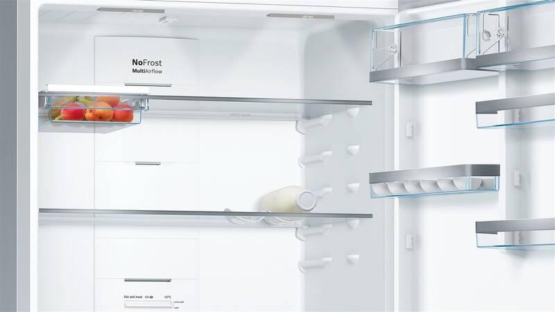Chladnička s mrazničkou Bosch Serie 6 KGN86AIDP nerez