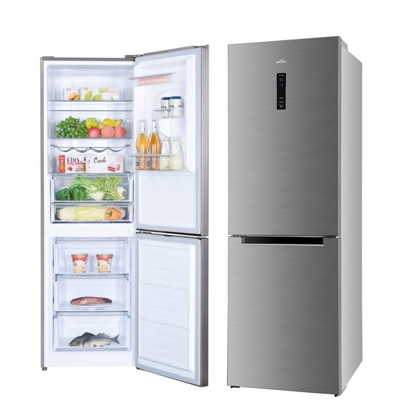 Chladnička s mrazničkou ETA 236290010E Inoxlook