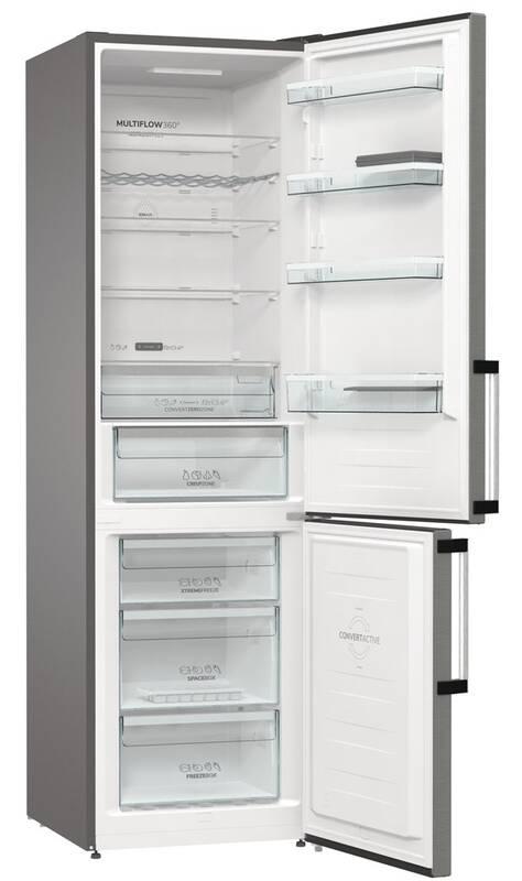 Chladnička s mrazničkou Gorenje NRC6203SXL5 Inoxlook
