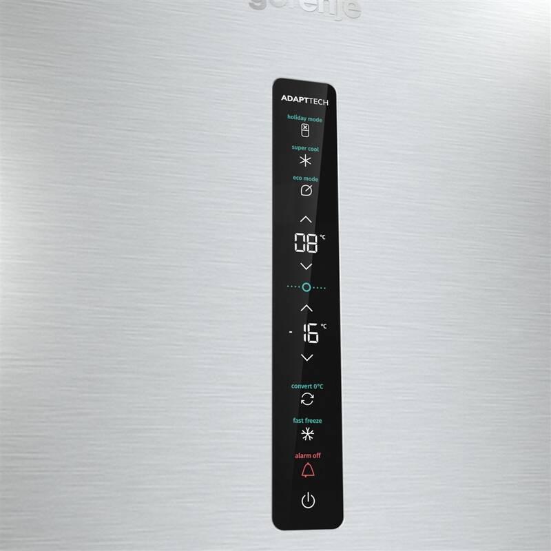 Chladnička s mrazničkou Gorenje NRC6203SXL5 Inoxlook