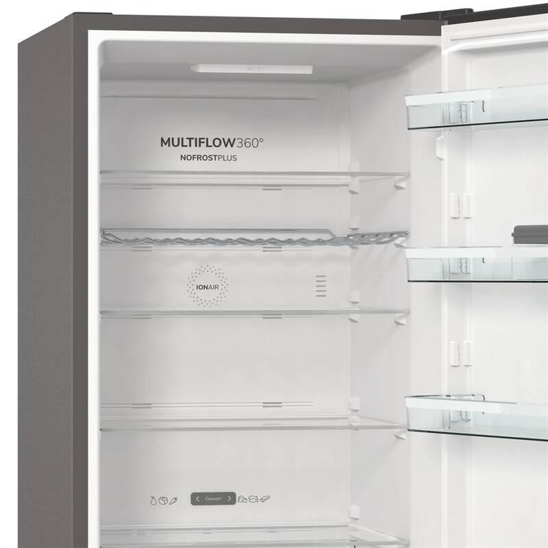 Chladnička s mrazničkou Gorenje NRC6203SXL5 Inoxlook