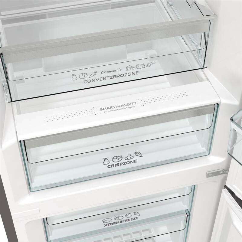 Chladnička s mrazničkou Gorenje NRC6203SXL5 Inoxlook