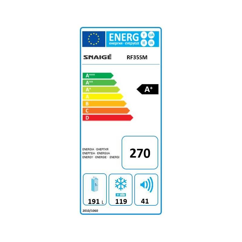 Chladnička s mrazničkou Snaige Ice Logic RF35SM-S0002F bílá, Chladnička, s, mrazničkou, Snaige, Ice, Logic, RF35SM-S0002F, bílá