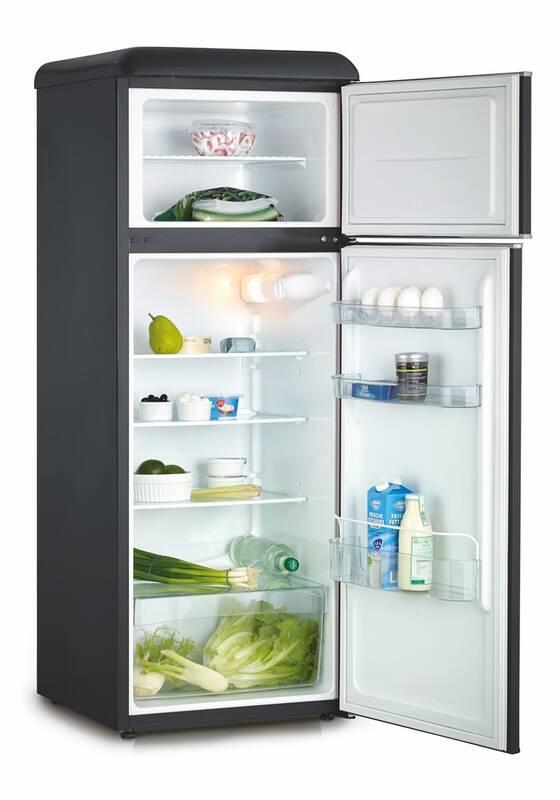 Chladnička Snaige Retro FR24SM-PRJ30E černá