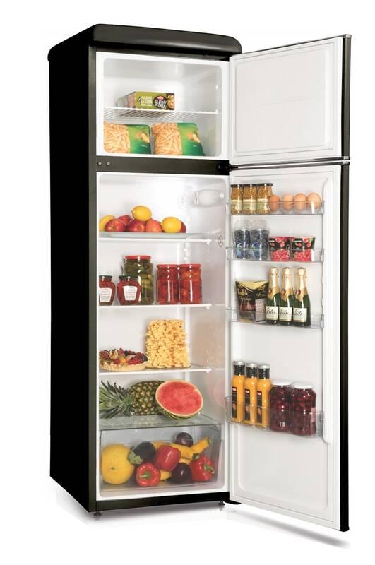 Chladnička Snaige Retro FR27SM-PRJ30F černá