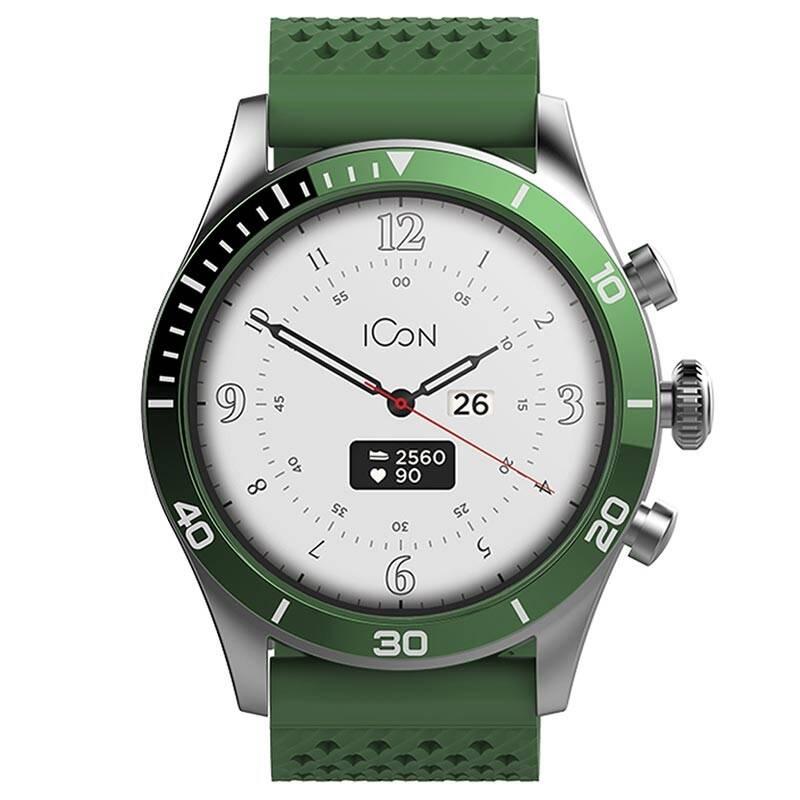 Chytré hodinky Forever Icon AW-100 zelené