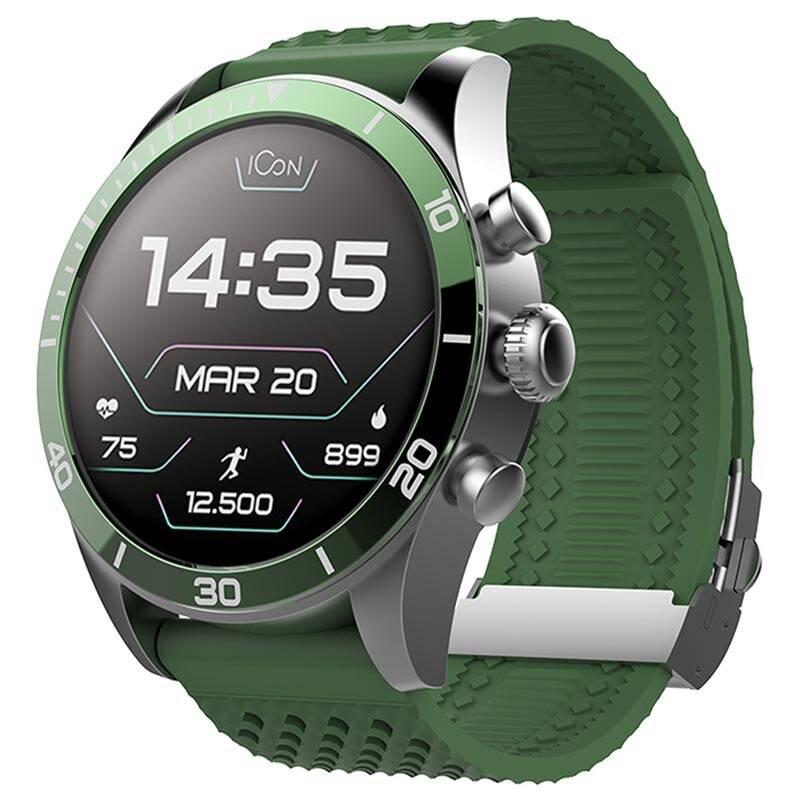 Chytré hodinky Forever Icon AW-100 zelené