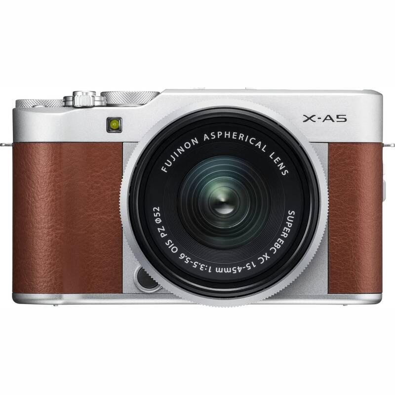 Digitální fotoaparát Fujifilm X-A5 15-45 mm hnědý, Digitální, fotoaparát, Fujifilm, X-A5, 15-45, mm, hnědý