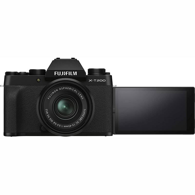 Digitální fotoaparát Fujifilm X-T200 XC15-45 černý, Digitální, fotoaparát, Fujifilm, X-T200, XC15-45, černý