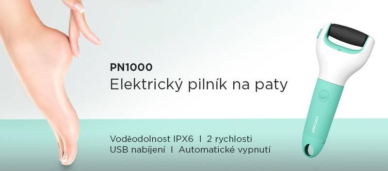 Elektrický pilník na chodidla Concept PN1000 zelený