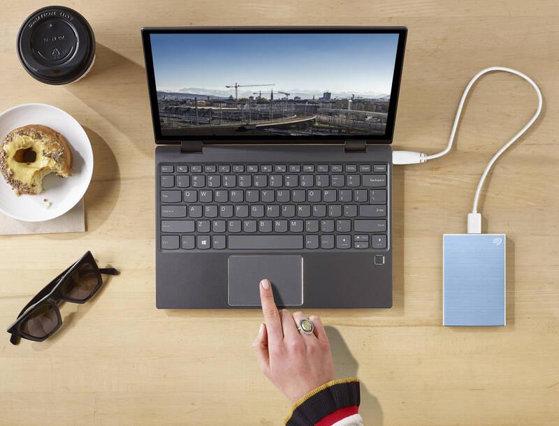 Externí pevný disk 2,5" Seagate One Touch 2TB modrý