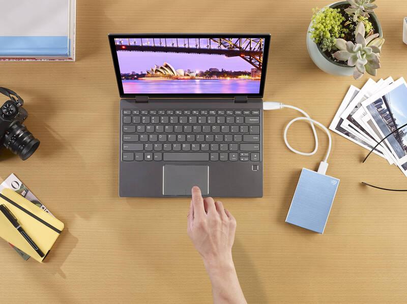 Externí pevný disk 2,5" Seagate One Touch 5TB modrý