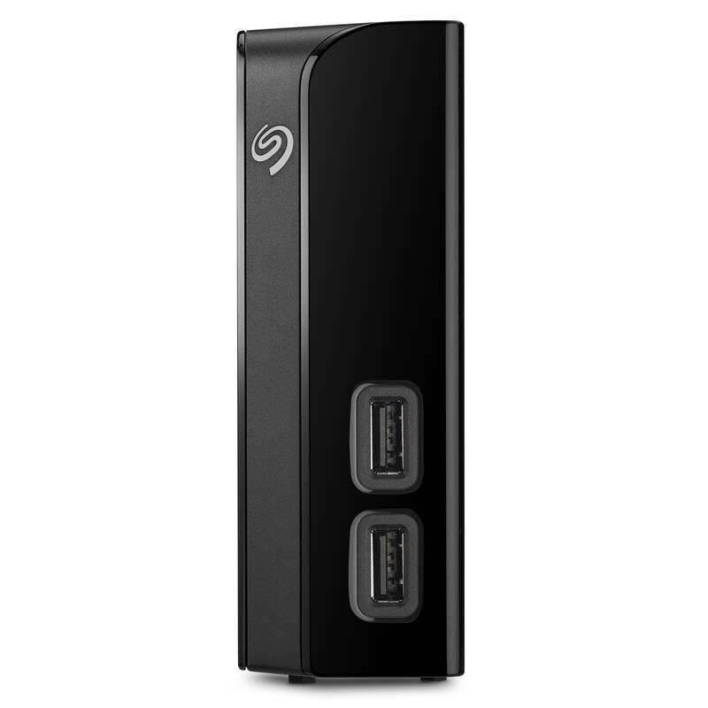 Externí pevný disk 3,5" Seagate Backup Plus Hub 10 TB černý