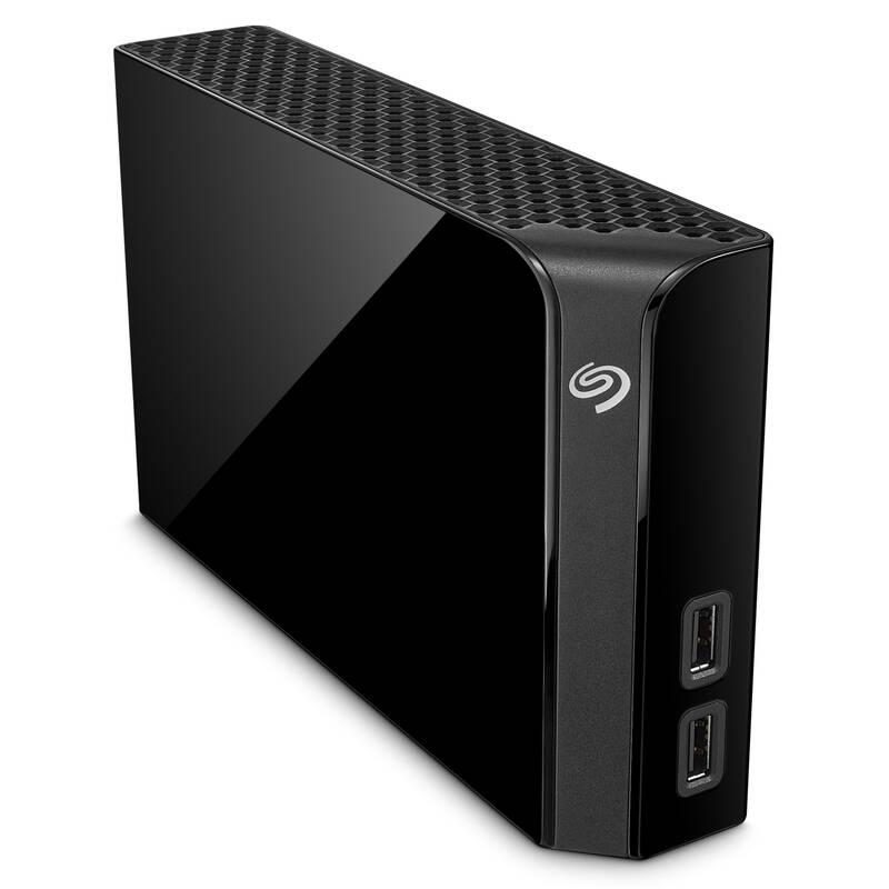 Externí pevný disk 3,5" Seagate Backup Plus Hub 10 TB černý