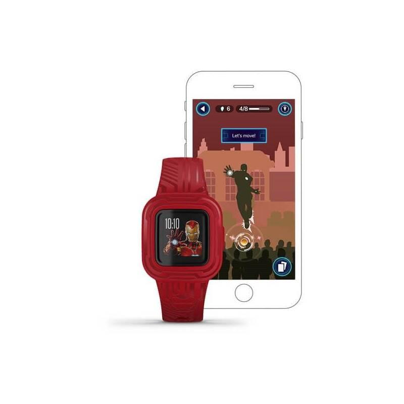 Fitness náramek Garmin vívofit junior3 - Iron Man