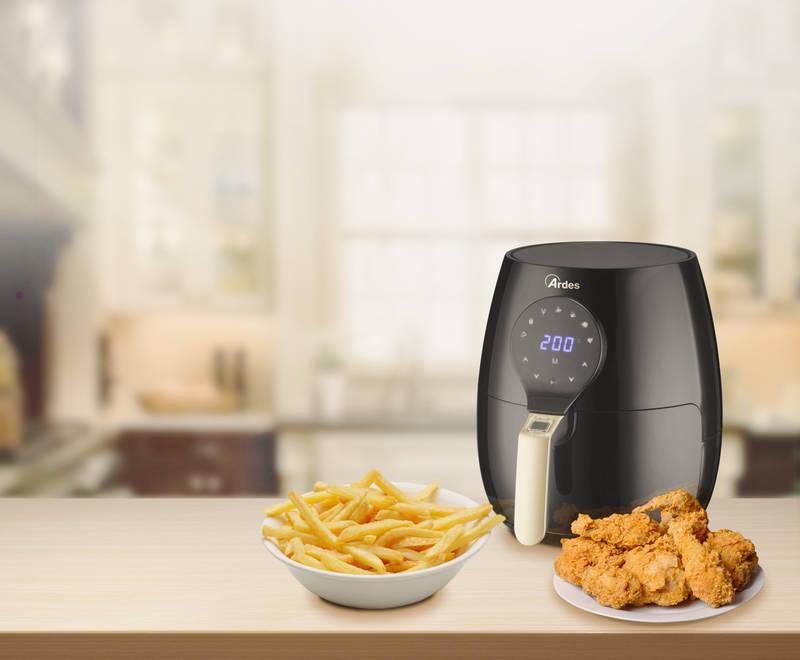 Fritéza horkovzdušná Ardes K33 černá