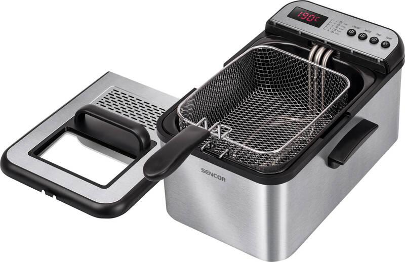 Fritéza Sencor SFR 8200SS, Fritéza, Sencor, SFR, 8200SS