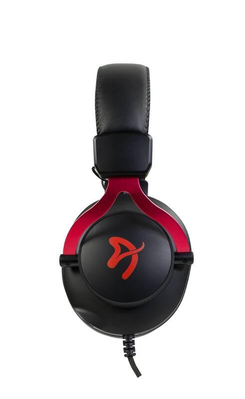 Headset Arozzi Aria černý červený
