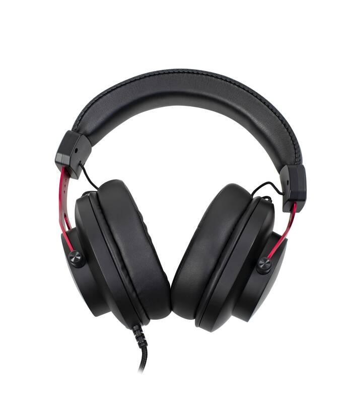 Headset Arozzi Aria černý červený