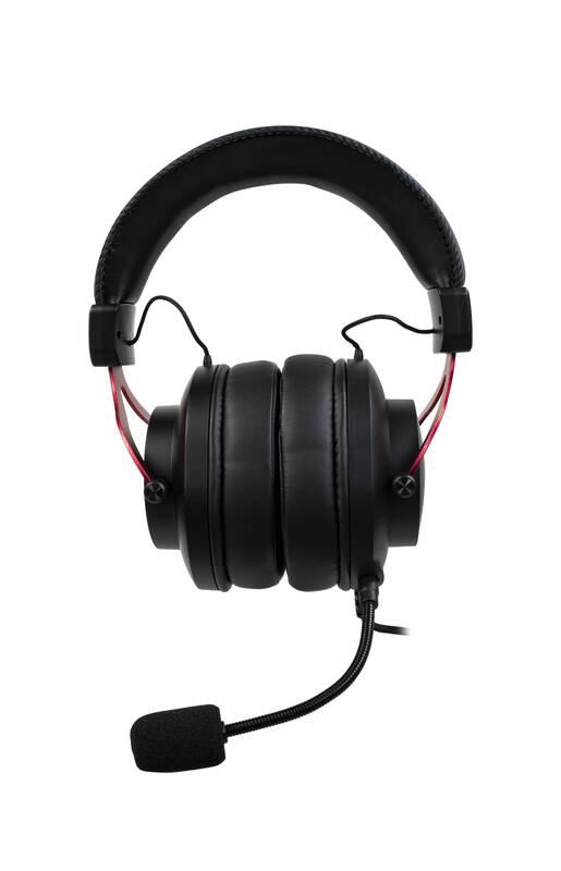 Headset Arozzi Aria černý červený