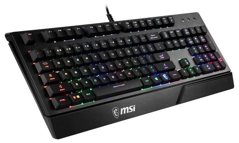 Klávesnice MSI Vigor GK 20, CZ SK černá