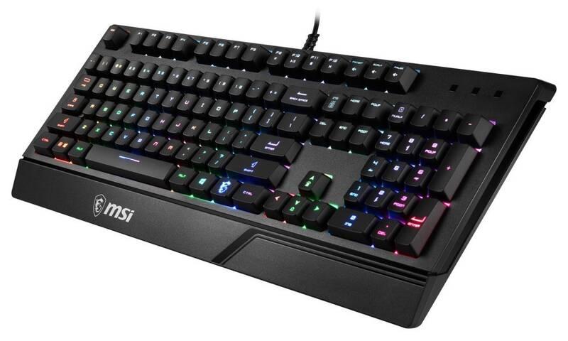 Klávesnice MSI Vigor GK 20, CZ SK černá