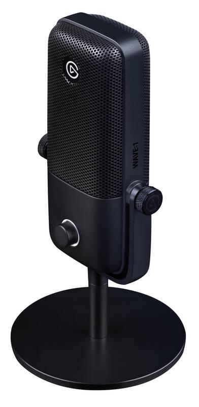 Mikrofon Elgato WAVE:1 černý, Mikrofon, Elgato, WAVE:1, černý