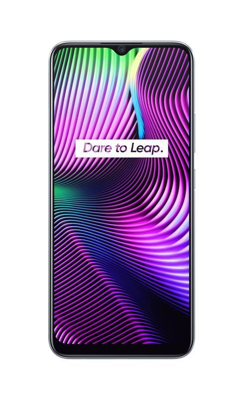 Mobilní telefon realme 7i stříbrný