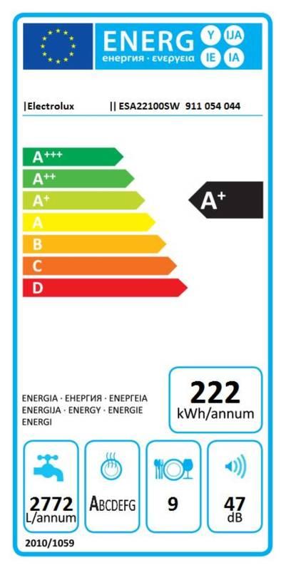 Myčka nádobí Electrolux ESA22100SW bílá