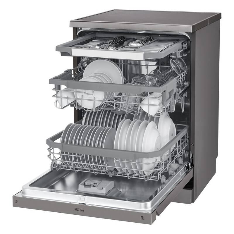 Myčka nádobí LG DF325FP stříbrná